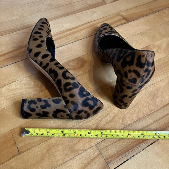 Manolo Blahnik Tucciototo leopard-print calf hair pumps, size 40.5 - Picture 10 of 10